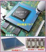 超高密度 部品縦埋め基板を用いた「ＢＧＡ電流プローブ」